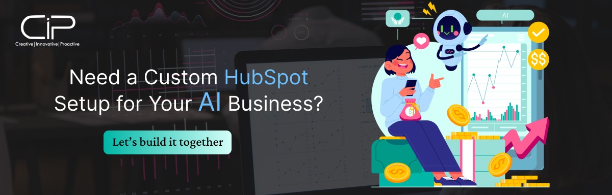 CTA HubSpot CRM for an AI Software Company