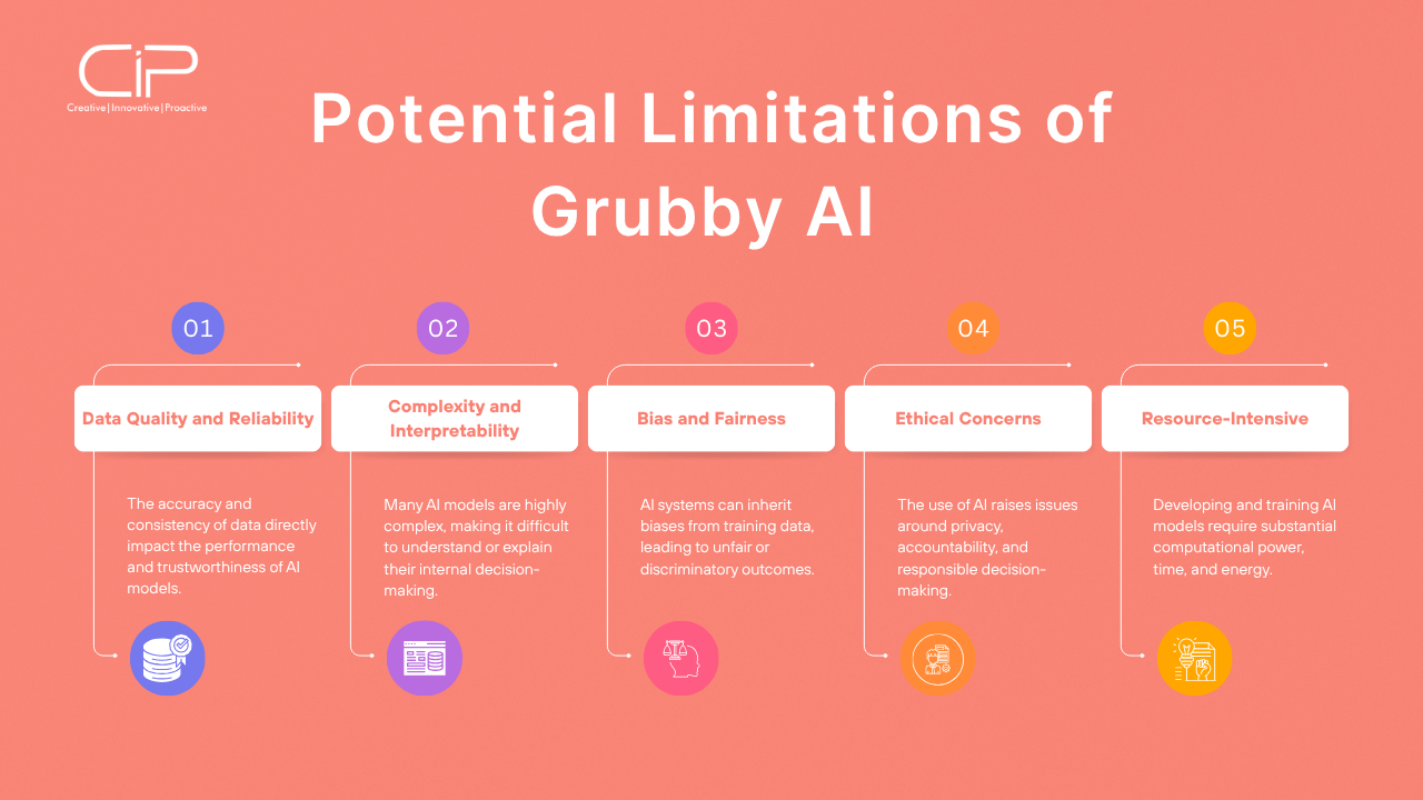 Potential Limitations of Grubby AI 